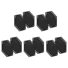 50 Sztuk 3 mm Deskorolka Riser Shock Pads Longboard Rise Pads Deskorolka Shock Pads MięKkie Amortyzatory Longboard