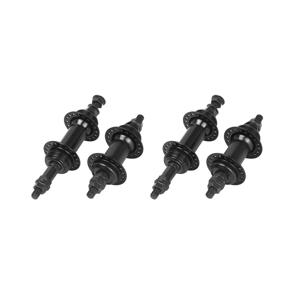 2 Pair 36 Holes Front & Rear Disc Brake Hubs For Mtb, Compatible With 6-Bolt Disc Brake Thru Axle, Hub For Mountain Bike 4712763974189
