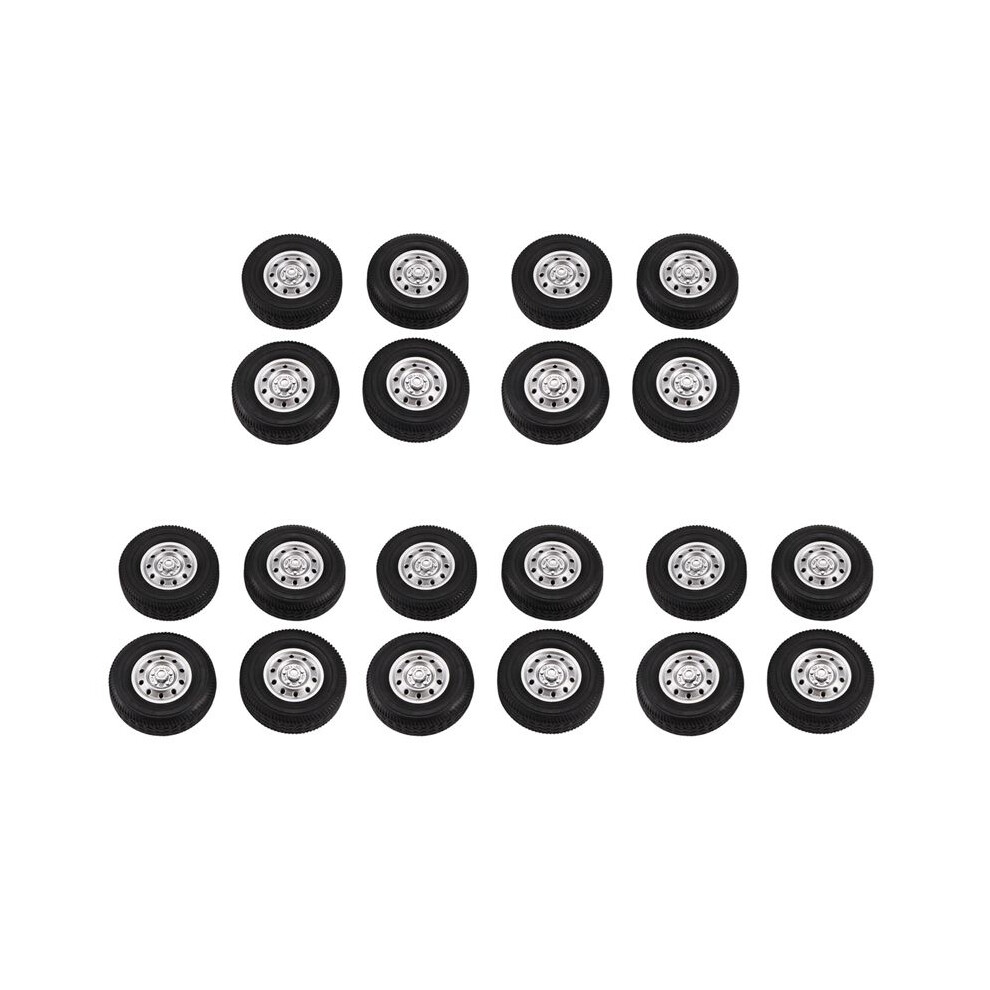 20Pcs Rubber Wheel Tire Tyre For Wpl D12 1/16 Rc Drift Truck Car Spare Parts Accessories 6034107158511