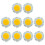 10X 3W COB High Power Super Bright Light Lamp Bead LED Chip Warm White Light 2