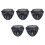 5X Mask Airsoft Protective Mask Paintball Black New 1