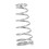 30 Pcs Electric Guitar Tremolo Bridge String Saddles Mount Adjust Conical Spring and Screws Silver 7