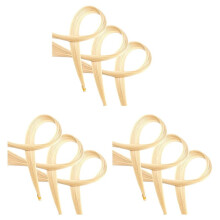 9Pcs Violin Bow Hair Replacement Kit Violin 29.2 Inch Fiddle Bow Rehair Tools Musical Bow Hair Violin Horse Hair, White