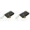 2X Set di 3 In 1  Club Brush  Cleaner Nero 1