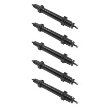 5X Metal Unpowered Axle 120mm/140mmfor 1/14 Trailer 1/10 RC Car DIY Modification -120mm