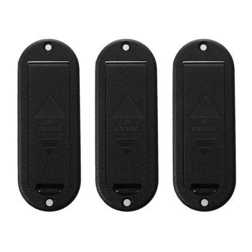 3X Active Guitar Bass Pickup 9v Battery Case Box