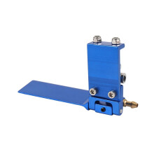 3X RC Boat Aluminium Alloy 75mm Metal Suction Water Rudder for Remote Control RC Boats CNC Parts