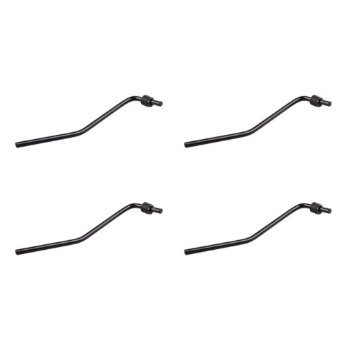 4X Schwarze E-Gitarre Tremolo Arm