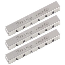 3X Amortisseur de Cordes de Guitare Réglable Muter Universal Guitar Fretboard Silence Pad Sponge Mute Mat