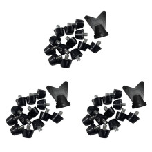 36 PCS Crampons de Chaussures de Football Crampons de Chaussures de Football Professionnels M5 Goujons de Remplacement avec Clé Chaussures de Piste