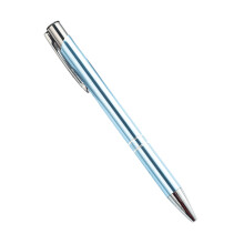 Caneta EsferográFica de Metal 10 PeçAs Premium Conjunto de Caneta EsferográFica de Alta Qualidade, para Escrita FáCil e Suave Azul Claro
