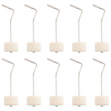 10X Drum Pedal Beater Drum Hammer with for Drum Pedals Beater Percussion Instrument Parts