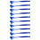 10X Plastic  2 in 1 Magnetic Hammer Knock Massager Back Scratcher 2