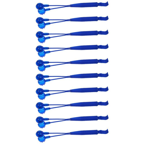 10X Plastic  2 in 1 Magnetic Hammer Knock Massager Back Scratcher