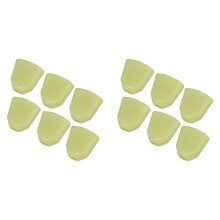 12PCS Tuning Peg Caps Polished Tuner Key with Screws Washer Parts for Acoustic and Electric Guitars,Tuner Cap A