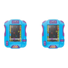 2X Jeu de Voiture de Course pour Enfants, Course à Travers L'Aventure, Jeu de Paume, Jouets de Voiture de Conduite Simulée