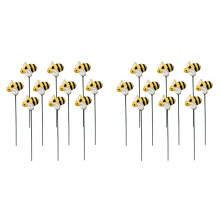 20st Little Bee Plug-in Bijen Tuin Stakes Stake Decor Bee Yards Tuin Stake Yard Bijen Teken Tuin Stakes Decoratief