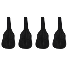 4Stück 38 Zoll Gitarre Tasche Oxford Tuch Schulter Gig Tasche Hülle mit Taschen Gitarre Teile & Zubehör