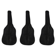 3pcs 38Inch Guitar Bag Oxford Cloth Shoulder Gig Bag Case with Pocket Guitar Parts & Accessories