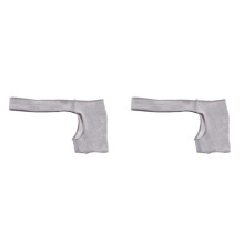 2X Schouder Stabiliteitsbandage Compressie Verstelbaar Rechts Schouderbrace Fitness Schoudersteunbandage L