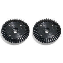 2X XV02 TT02 TT02B 45-Gauge Stalen Complete Set Differentieel + Hoofdtandwielset Stalen Tandwiel(B)