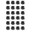 24Pcs  Black Cauldron with Handle Halloween  Witch Cauldron Halloween Pot Candy Holder for Halloween 1