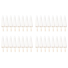 32PCS Paper Parasol Wedding Umbrella Party Favor 40cm Bamboo Umbrellas for Bridal Shower Centerpieces Photo Props