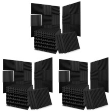 156Pack Acoustic Foam Panels 1 X 12 X 12 Inches Sound Proof Foam Panels for Walls,Soundproof Wall Panels Acoustic Panels