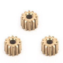 3X for WPL D12 1/10 RC Car Upgrade Parts 12T Motor Gear Spare Accessories