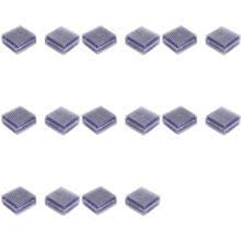 16 Piezas de Humedad Desecante Azul Indicadora de Gel de Sílice para Absorber la Caja Reutilizable