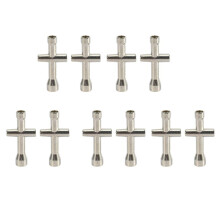 10x Toys Accessory 4/5/5.5/7mm Wrench Sleeve for Spanner M4 RC HSP 80132 for Model Car Wheel Tool