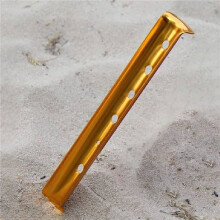 30 Piezas de Estacas para Carpas de Nieve y Clavijas de Aleación de Aluminio Clavijas en Forma de U Uñas de Tienda Ligeras para Acampar
