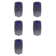 5X 4-Key Garage Door Remote Control 433.92MHz Rolling Code for FLO2R-S FL04R-SNice FLOR-S FLO2R-S FLO4R-S Transmitter