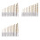 39Pc HSS Titanium Coated Drill Bit Set with 1/4inch Hex Shank 1