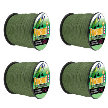 4X Frwanf PE Braided Fishing 4 Strand 100M Super Strong Multifilament Thread for Carp Fishing Carp Lines 12Lb 2.0