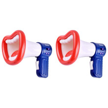 2X DrôLe Chant Vocal Jouets Changeur de Voix Haut-Parleur Enregistrement Cadeau Trois Effets Sonores Variable Son pour Enfants Enfants
