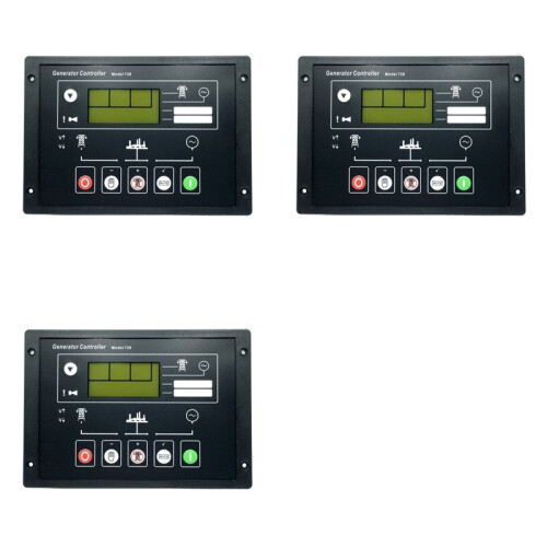 3X DSE720 Auto Start Generator Controller Module Generator Control Panel Alternator Protecting Control Board Genset