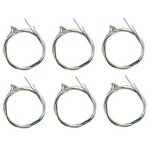 6X V70 Viola Strings Nickel Chrome Wound ADGC Full Set Wire End