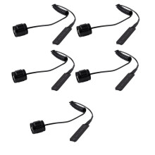 5X Kabelschakelaar Drukknop Afstandsbediening voor 501B LED-Koplamp Zaklamp