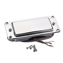 2X Humbucker Electric Guitar Pickup Kit Chrome Plated Luthier'S Trimmer Guitar Tool