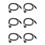 6Pcs USB 9Pin to USB Type C Cable for Computer Motherboard to USBC Secondary Screen PC LCD Screen 9Pin USB Cable Adapter 1