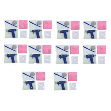 10X Earring Piercing Tool Ear Nose Body Jewelry No Pain Piercing Studs Kits