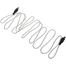 5X Newest 3 Meter 10ft MIDI Extension Cable 5 Pin Plug Male to Male Connector Silver