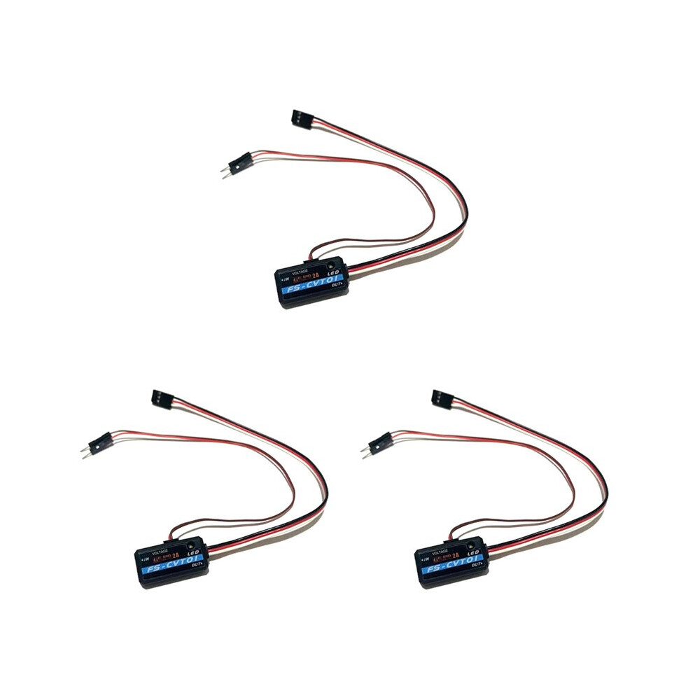 3X Flysky Fs-Cvt01 Voltage Sensor Telemetry Data Module For Fsi6 Fsi10 Ia6b Ia10 Receiver Fpv Rc Parts 6033977988617