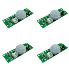 4X Kits de Bricolaje Luz Solar Nocturna Placa de Circuito Sensor de Control Cargador de Batería de Litio Distancia de Inducción