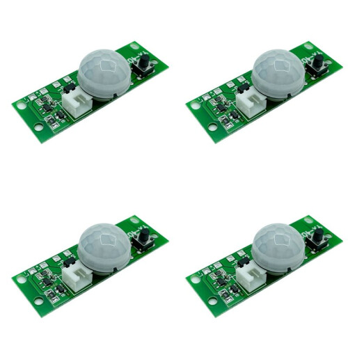 4X DIY Kits Solar Night Light Circuit Board Control Sensor Lithium Battery Charger Induction Distance