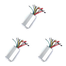 3X 48V 60V 500W Hub Motor Controller 12Mos MAX 30A för Elcykel E-Scooter Motorcykel Bldc Motor Controller