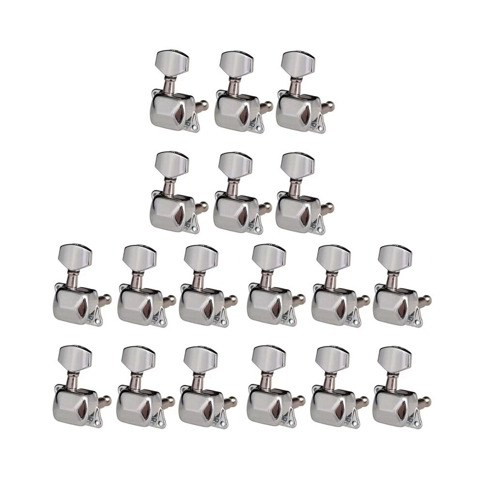 18R Semiclosed Guitar Tuning Peg Keys Tuners Machine Electric Guitar Part Replacement Musical Instrument 6031866415060