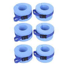 6X Schwimm Gewichte Wasser Ärmelstulpe Wasser Aerobic Schwimmring Fitness Übung Satz Stählen Knöchel Arme Gürtel