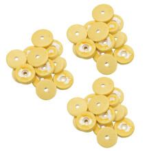 48 Pcs Flute Leather Pads Replacement Durable Exquisite Wind Instrument